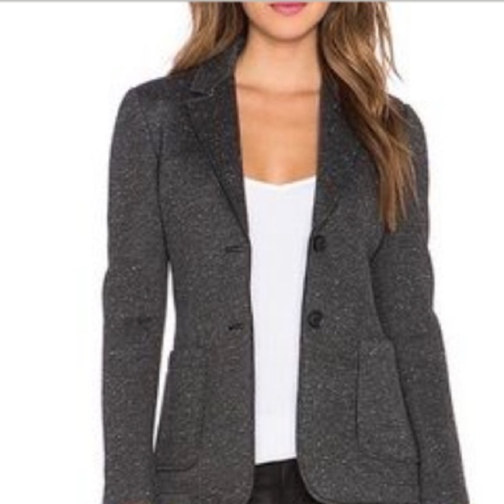 Atm Crop Sleeve Two Button Notched Lapel Blazer J… - image 1